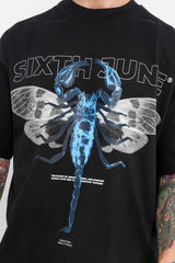 Scorpion wings T-shirt Black