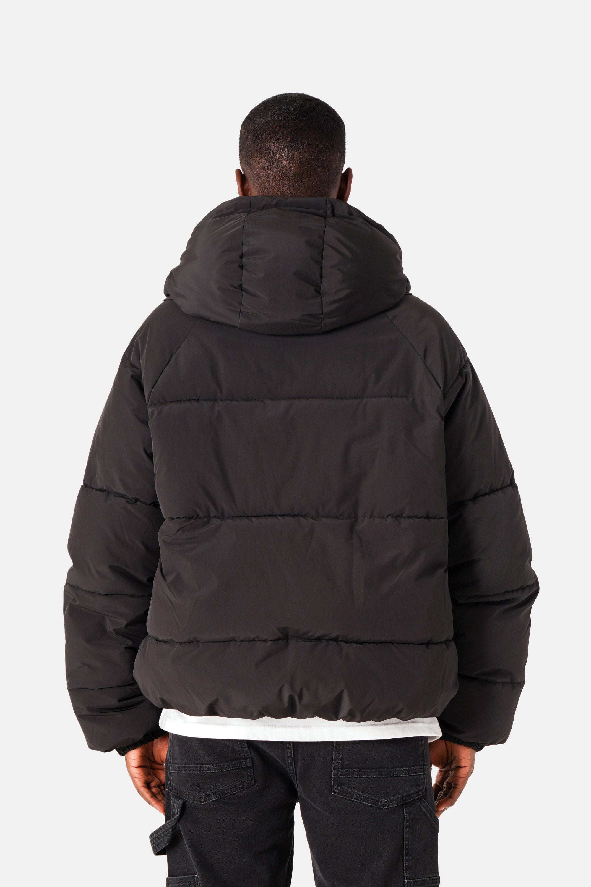 Puffer jacket w/ hood