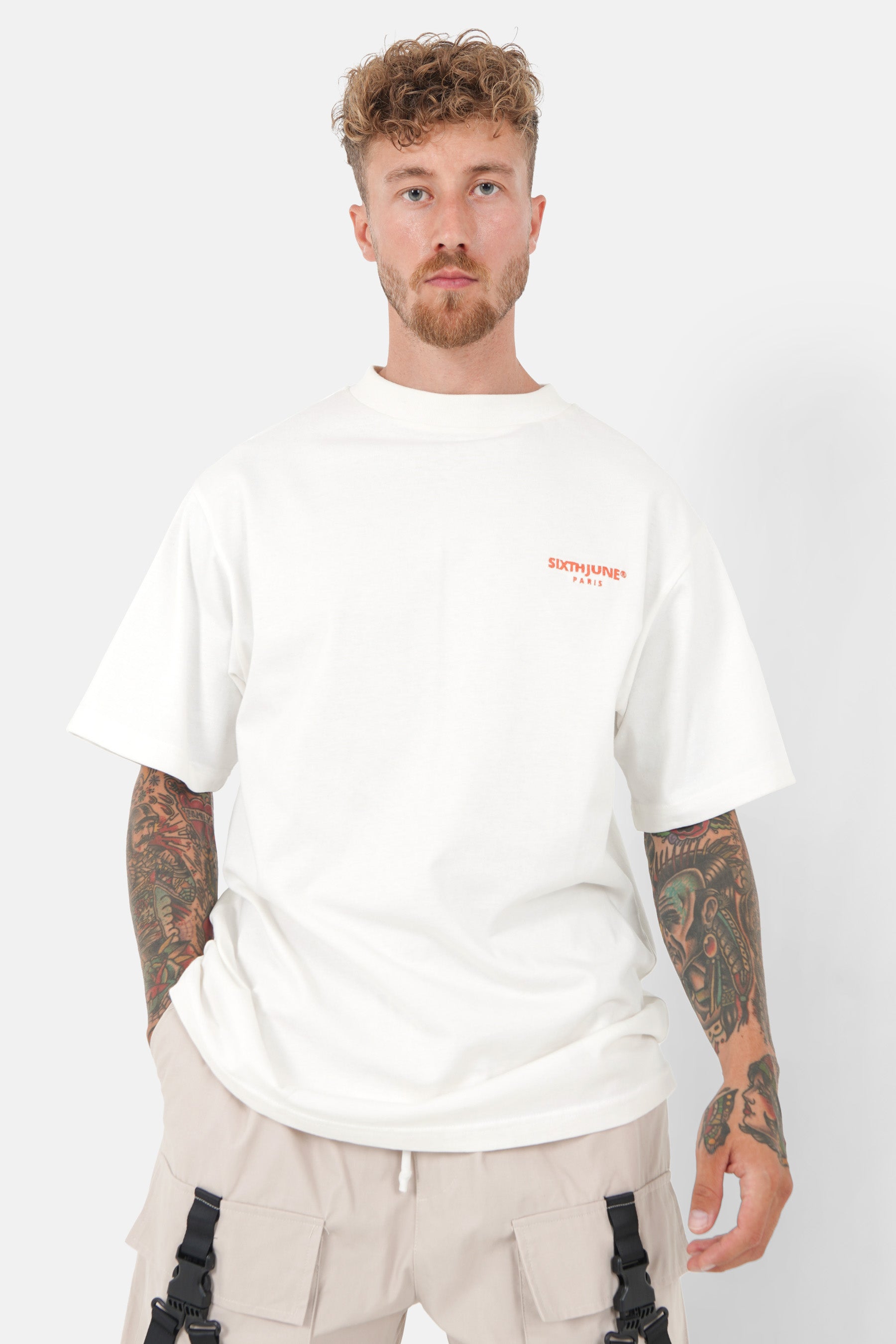 LOGO printed S/S t-shirt