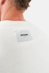 Back logo patch t-shirt White