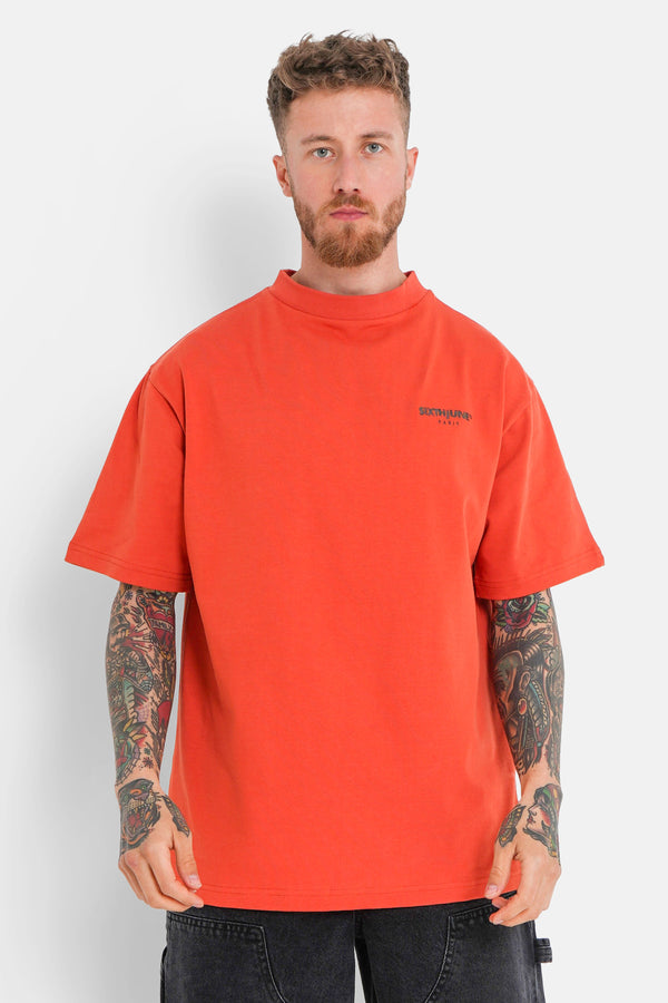 T-shirt logo patch dos Orange