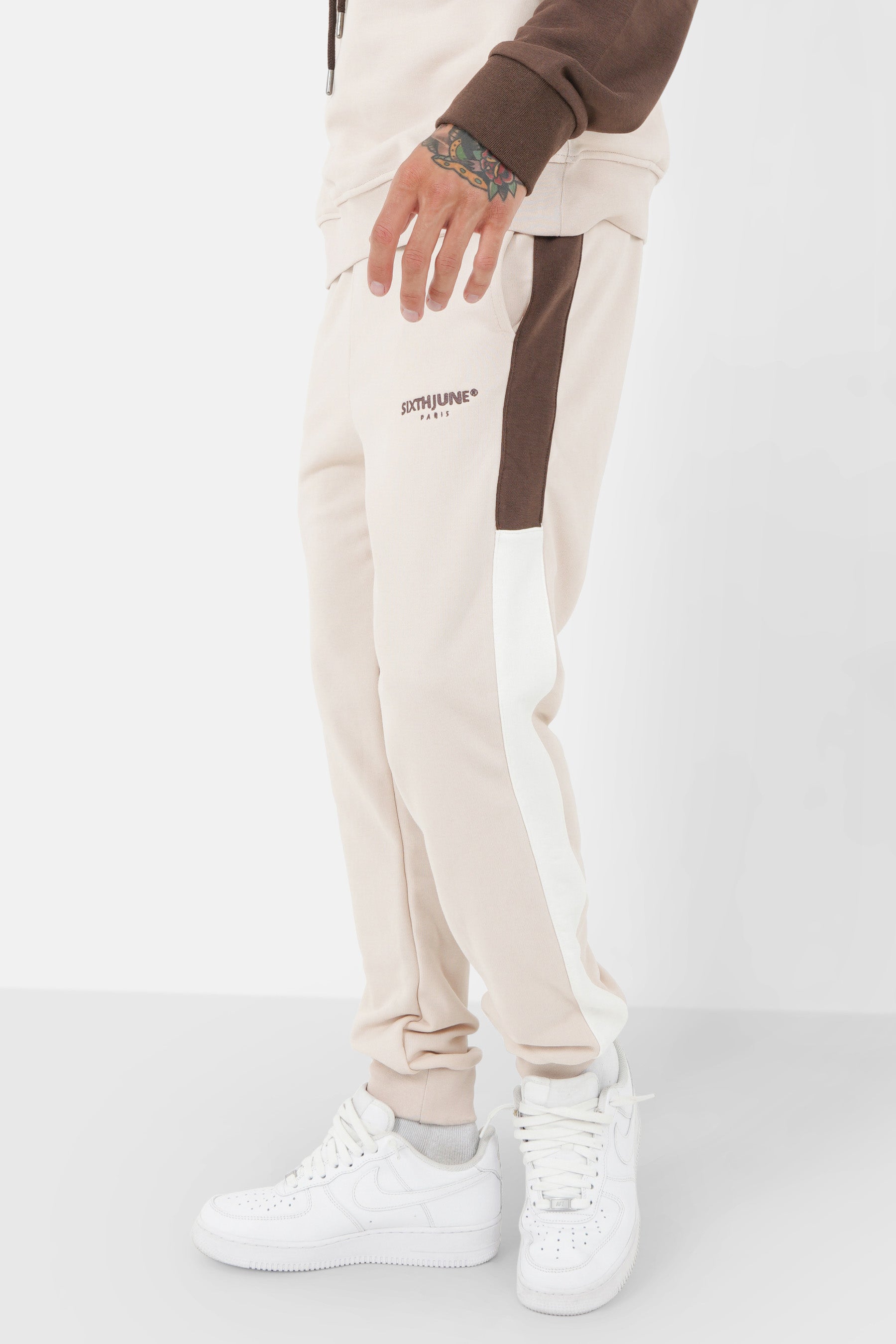 TRICOLORED jogger pant
