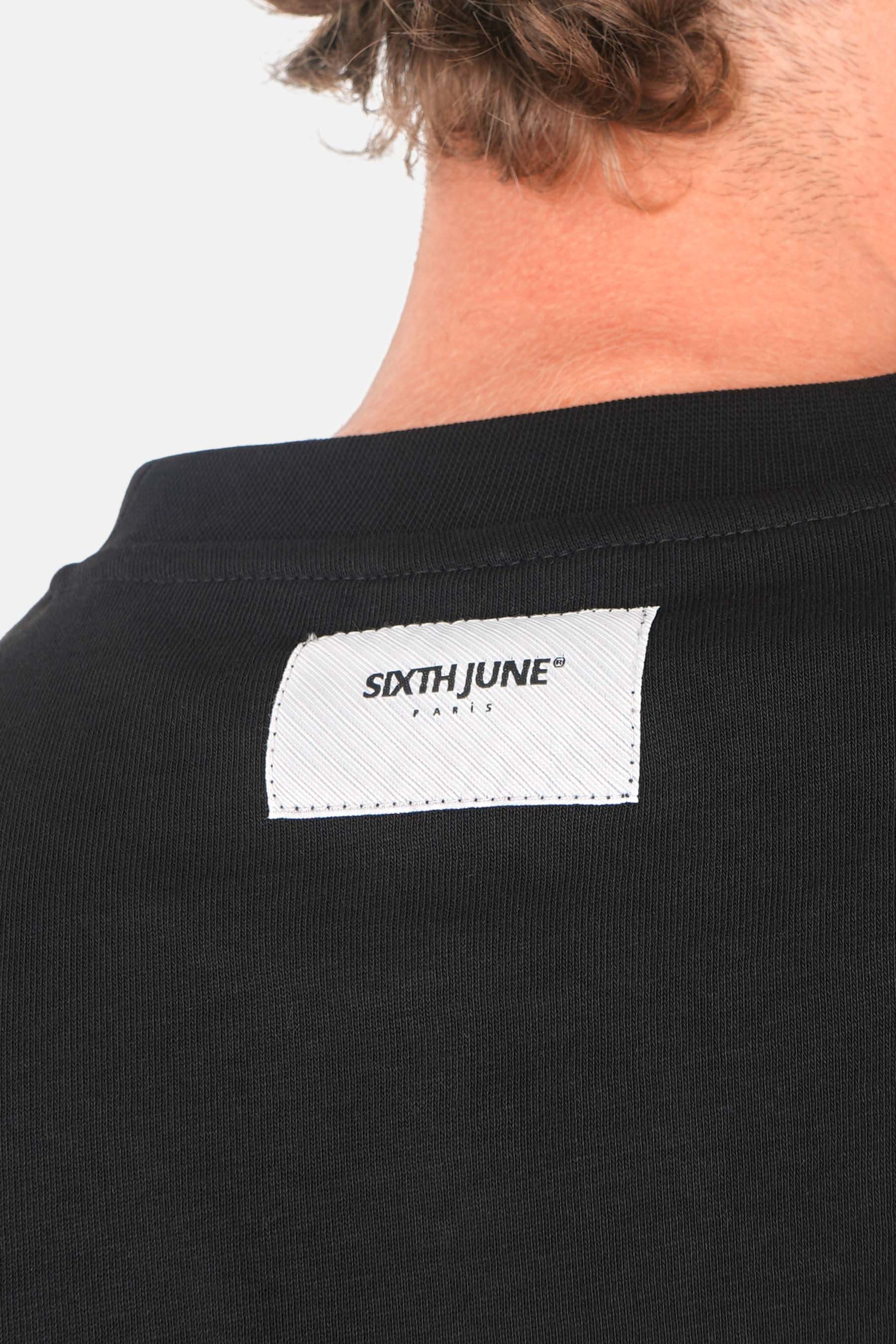 T-shirt imprimé gothique Noir