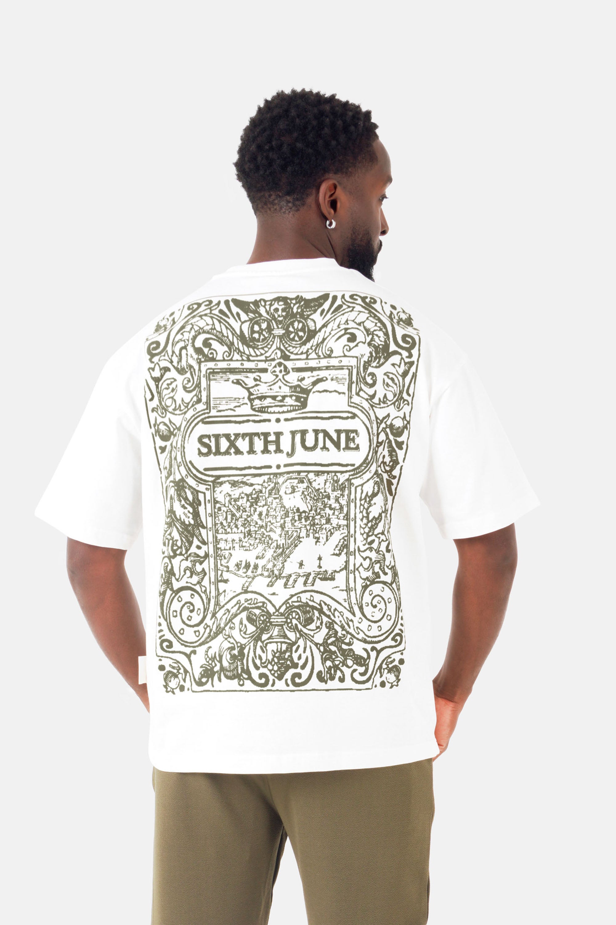 AZULEJOS printed s/s t-shirt