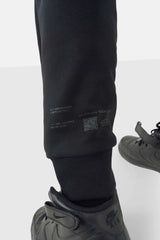 Nylon cargo bicolore jogging suit Black 