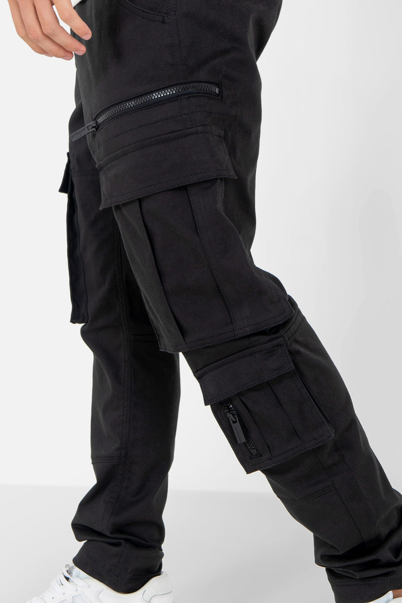 Pantalon cargo multi poche  Noir