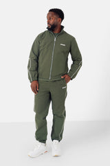 Nylon logo tracksuit jogging suit khaki Green