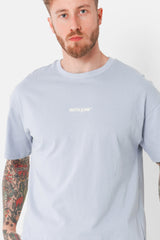 Klassisches Sport-Logo-T-Shirt Hellblau