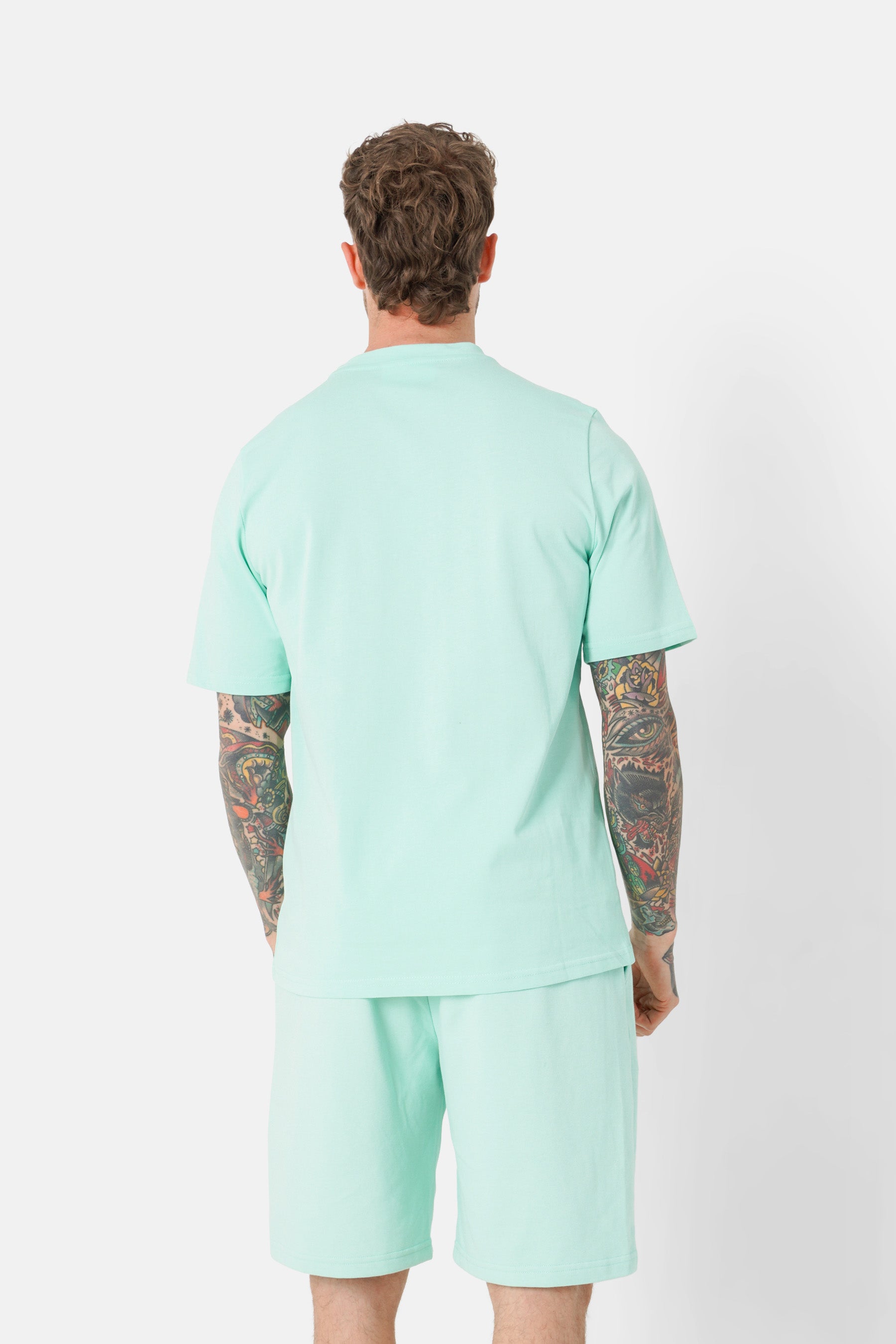 T-shirt poche bandana Vert clair