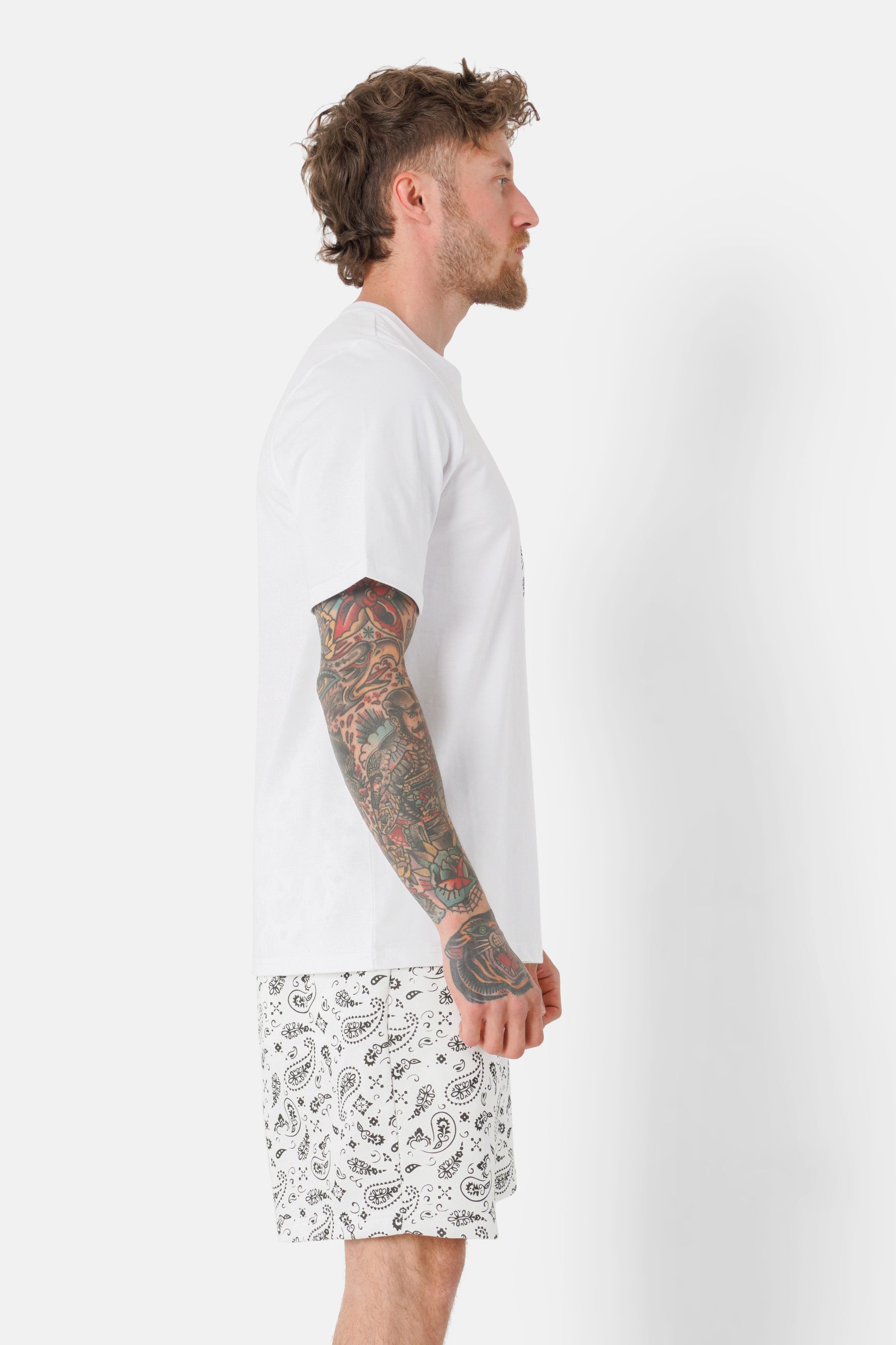 T-shirt poche bandana Blanc