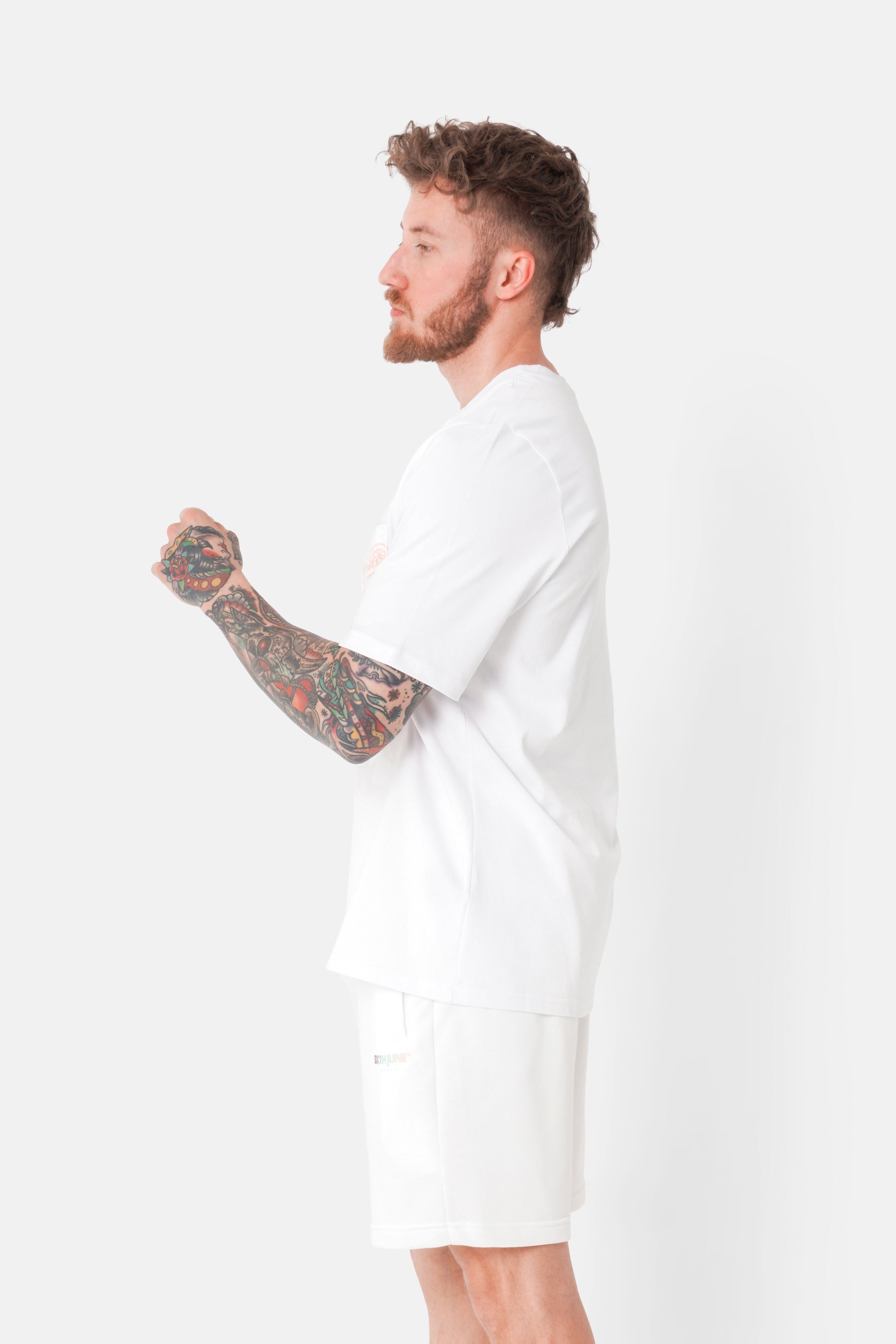 T-shirt poche bandana Blanc