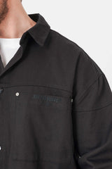 Carpenter long-sleeve shirt Black