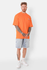 T-shirt imprimé logo éclair Orange