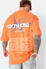 Thunder logo T-shirt Orange 