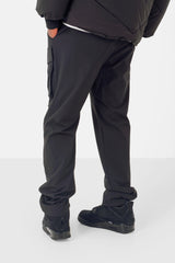 Nylon cargo pants Black 