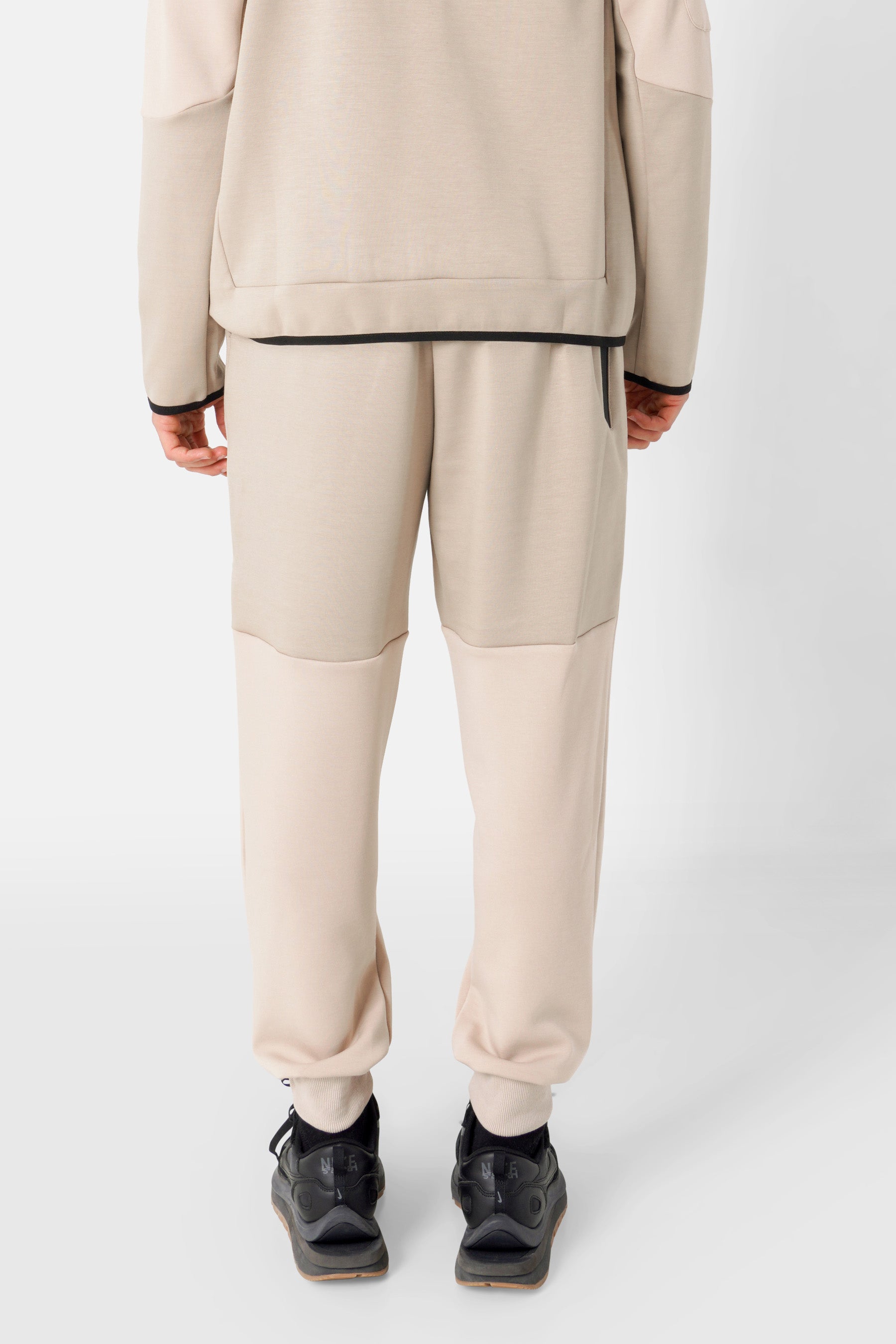 Jogging bicolore technique Beige