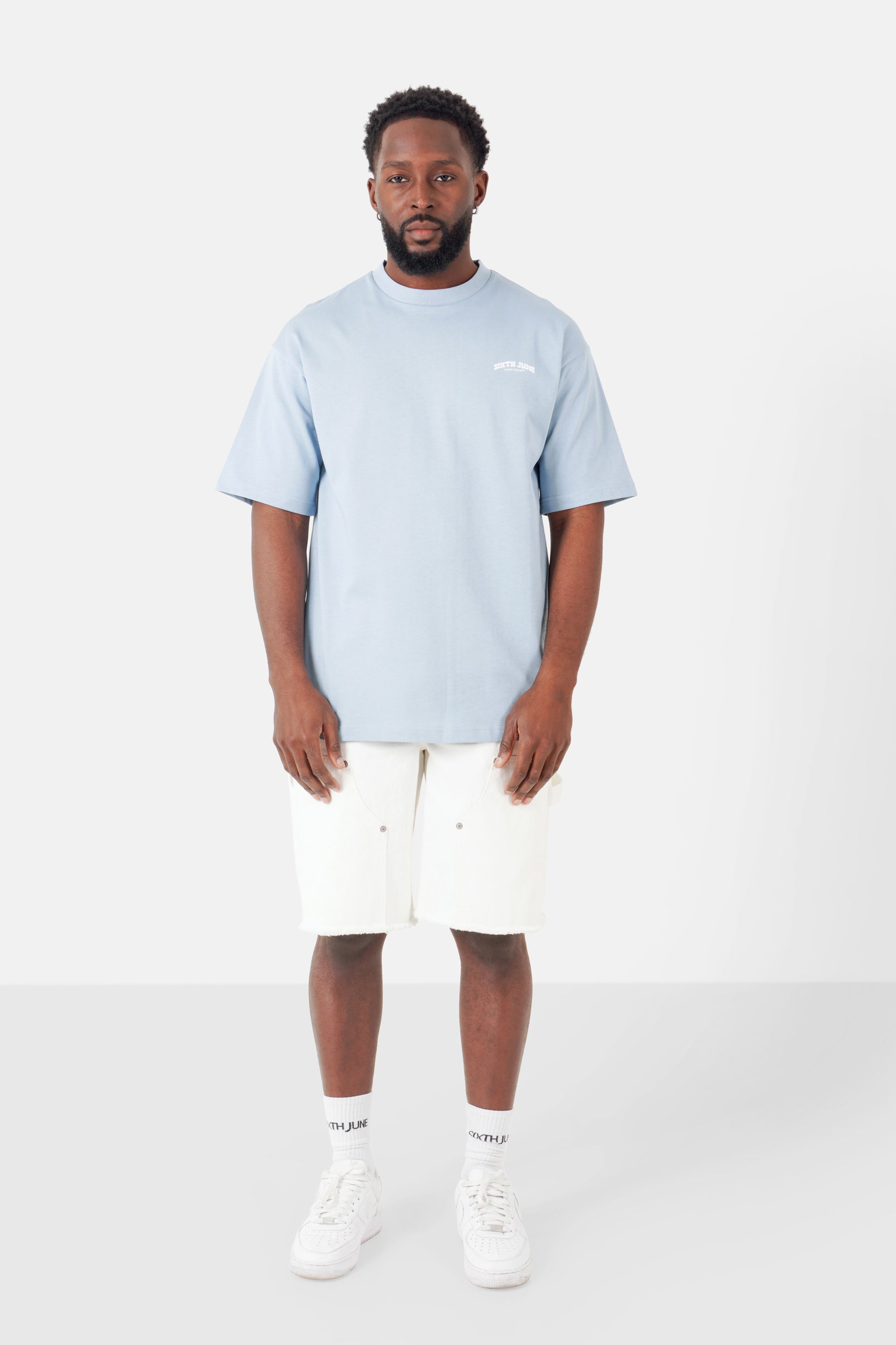 SOCIETY printed s/s t-shirt