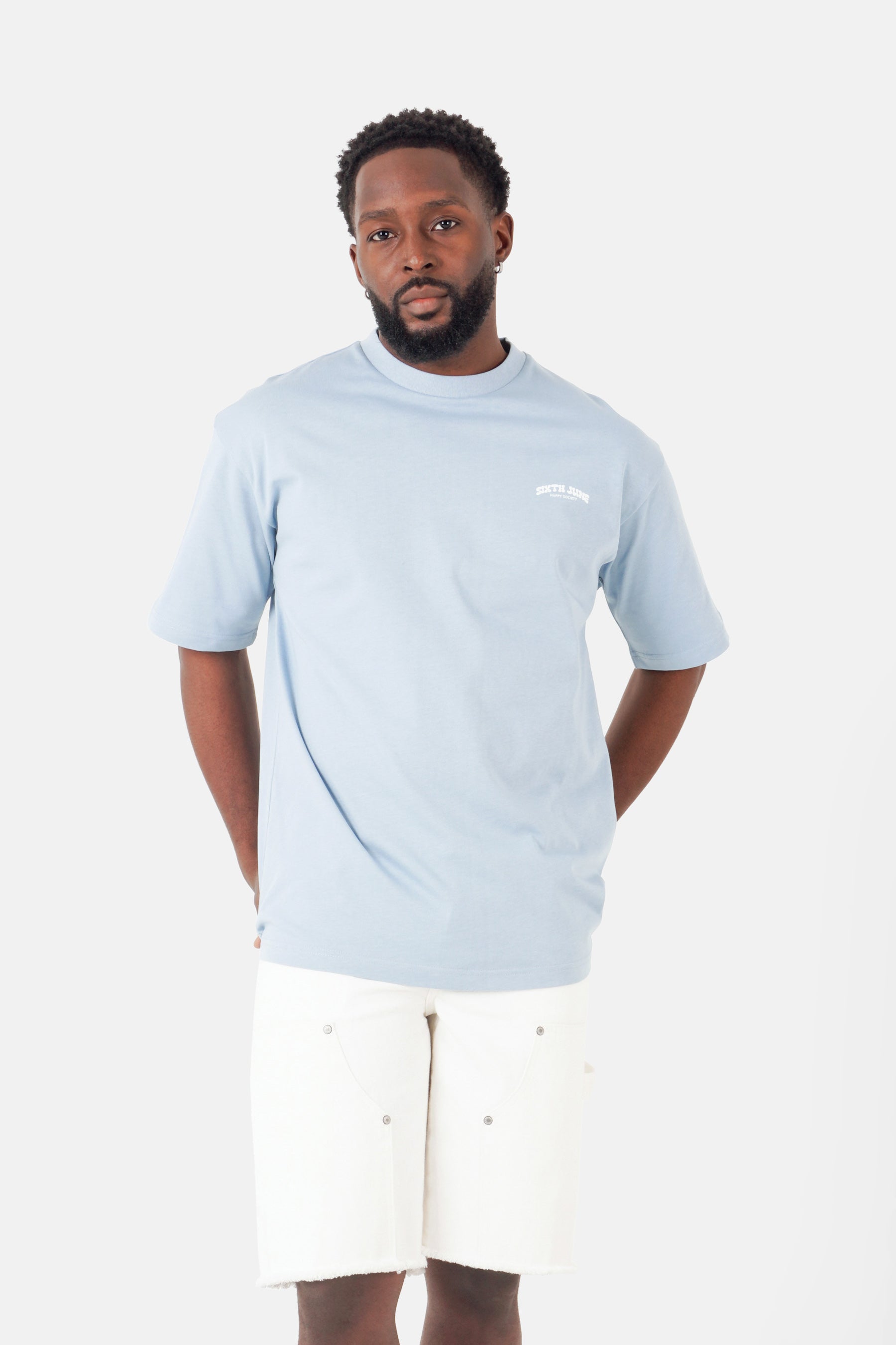 SOCIETY printed s/s t-shirt