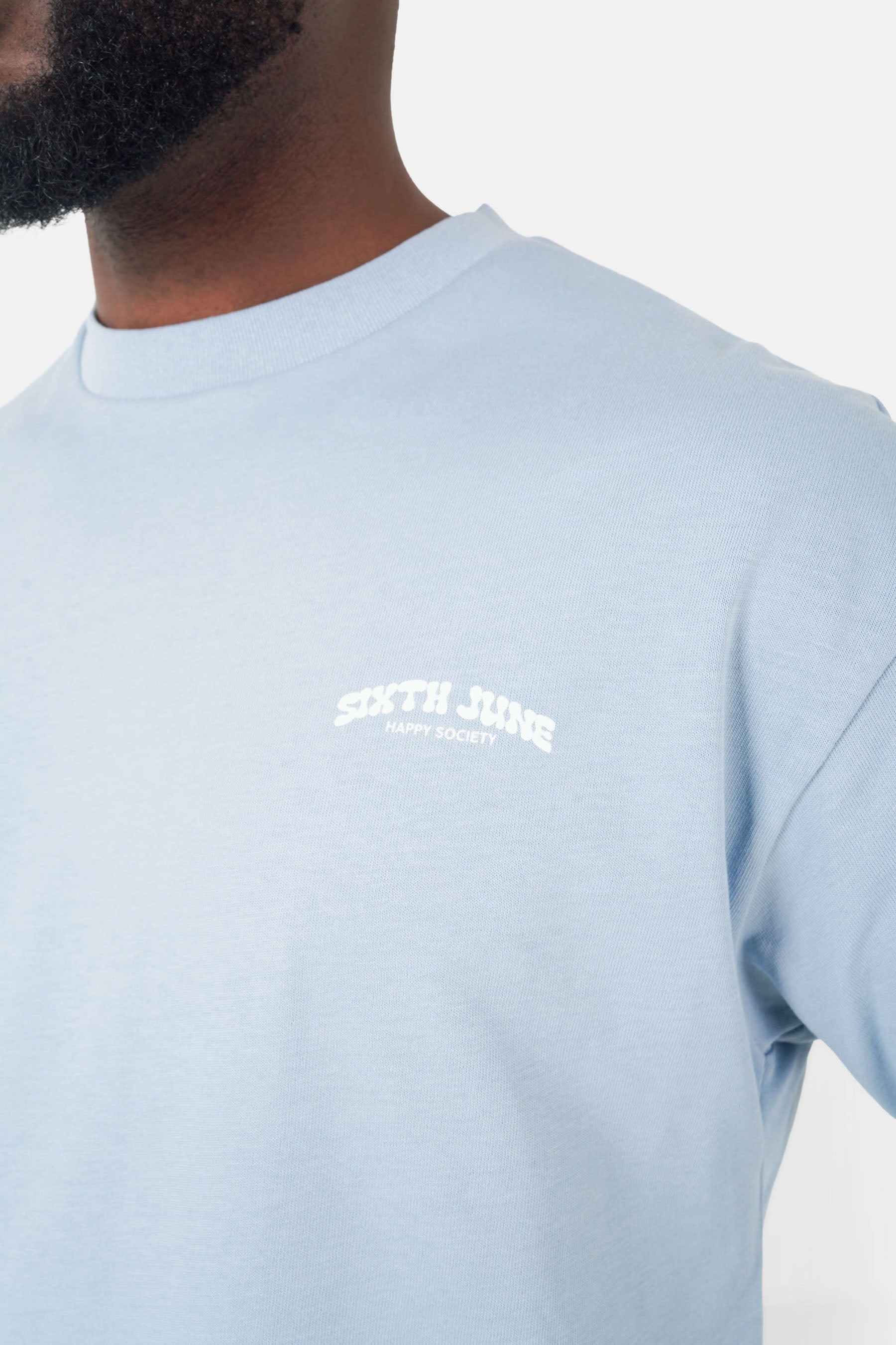 SOCIETY printed s/s t-shirt