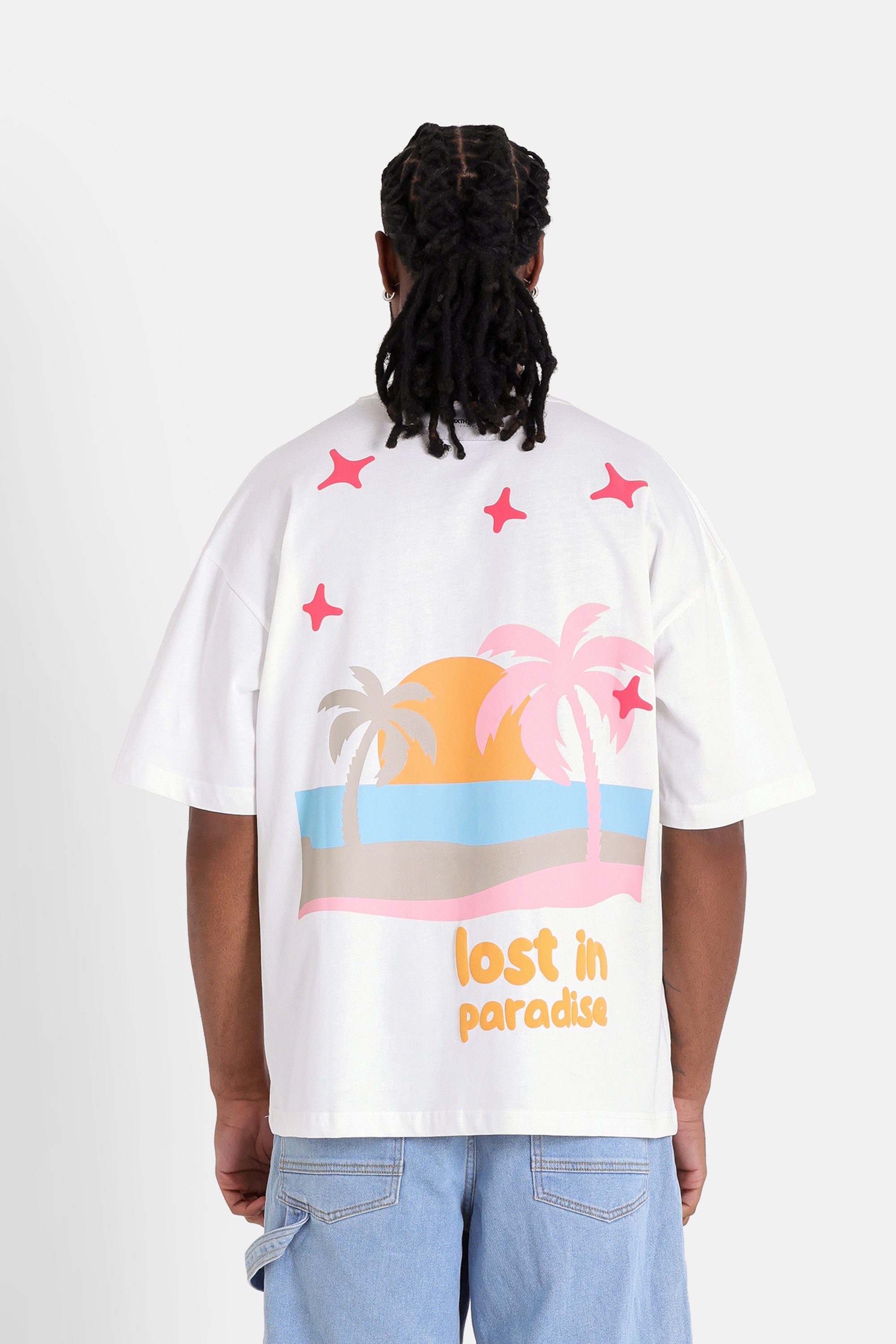 PARADISE printed s/s t-shirt