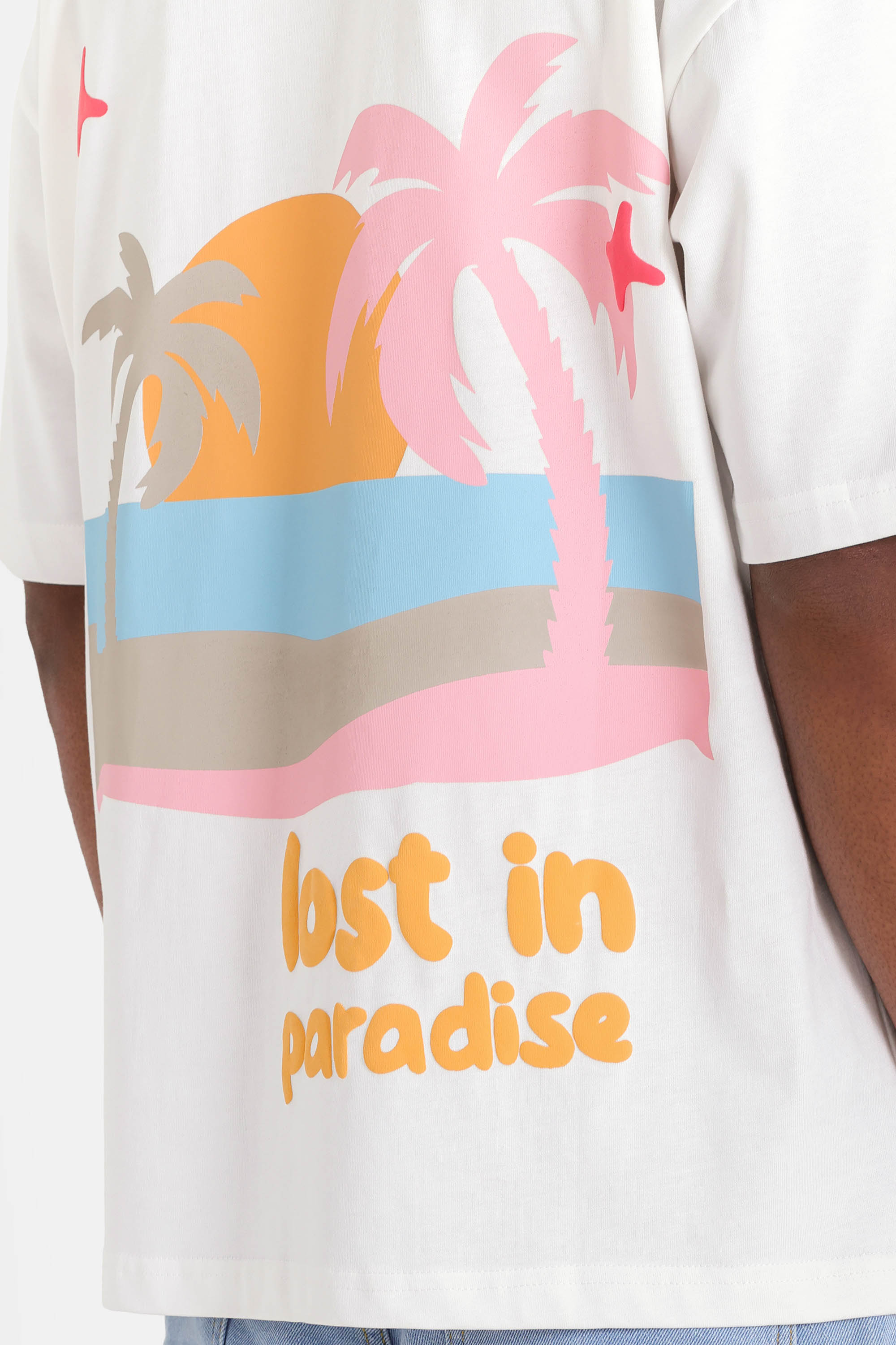 PARADISE printed s/s t-shirt