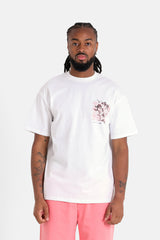 FLORAL printed s/s t-shirt