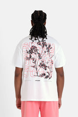 FLORAL printed s/s t-shirt