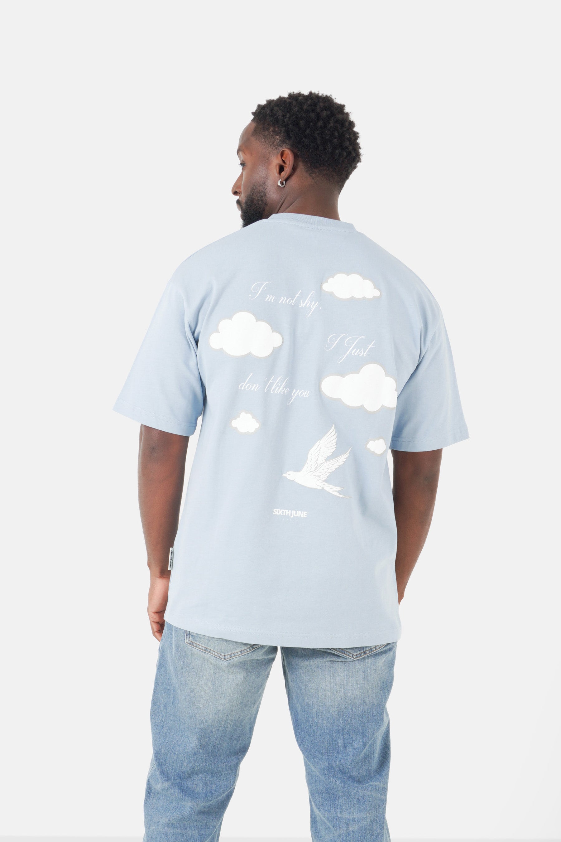 Sky-T-Shirt Hellblau