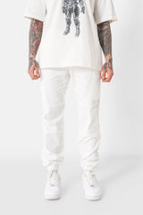 Cords cargo pockets pants White