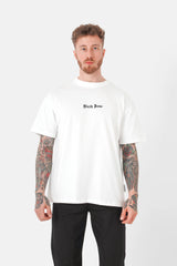 Crew embroidery t-shirt White