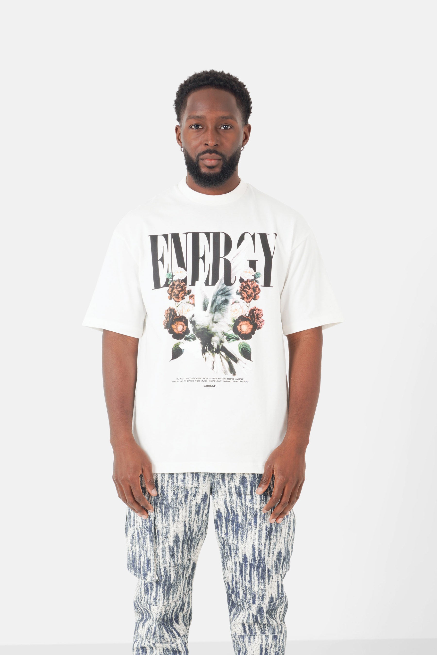 ENERGY printed s/s t-shirt