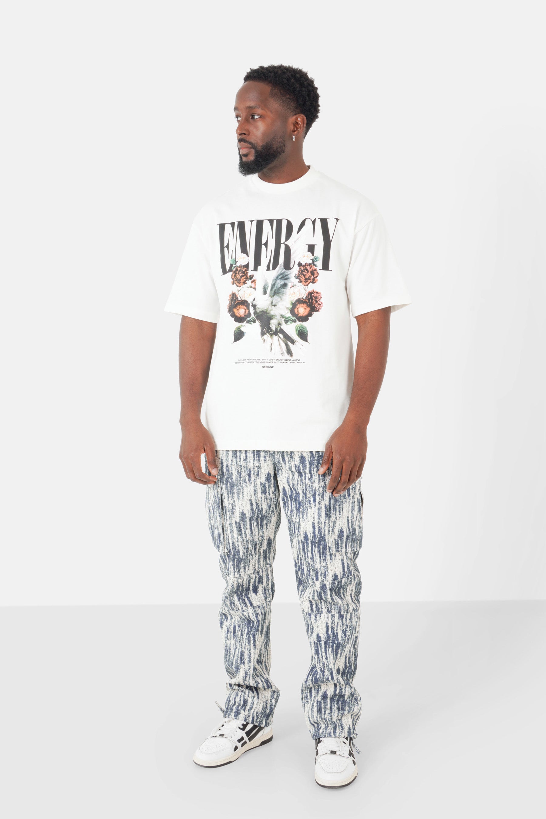 ENERGY printed s/s t-shirt