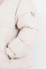 IRIDESCENT puffer jacket