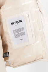 IRIDESCENT puffer jacket