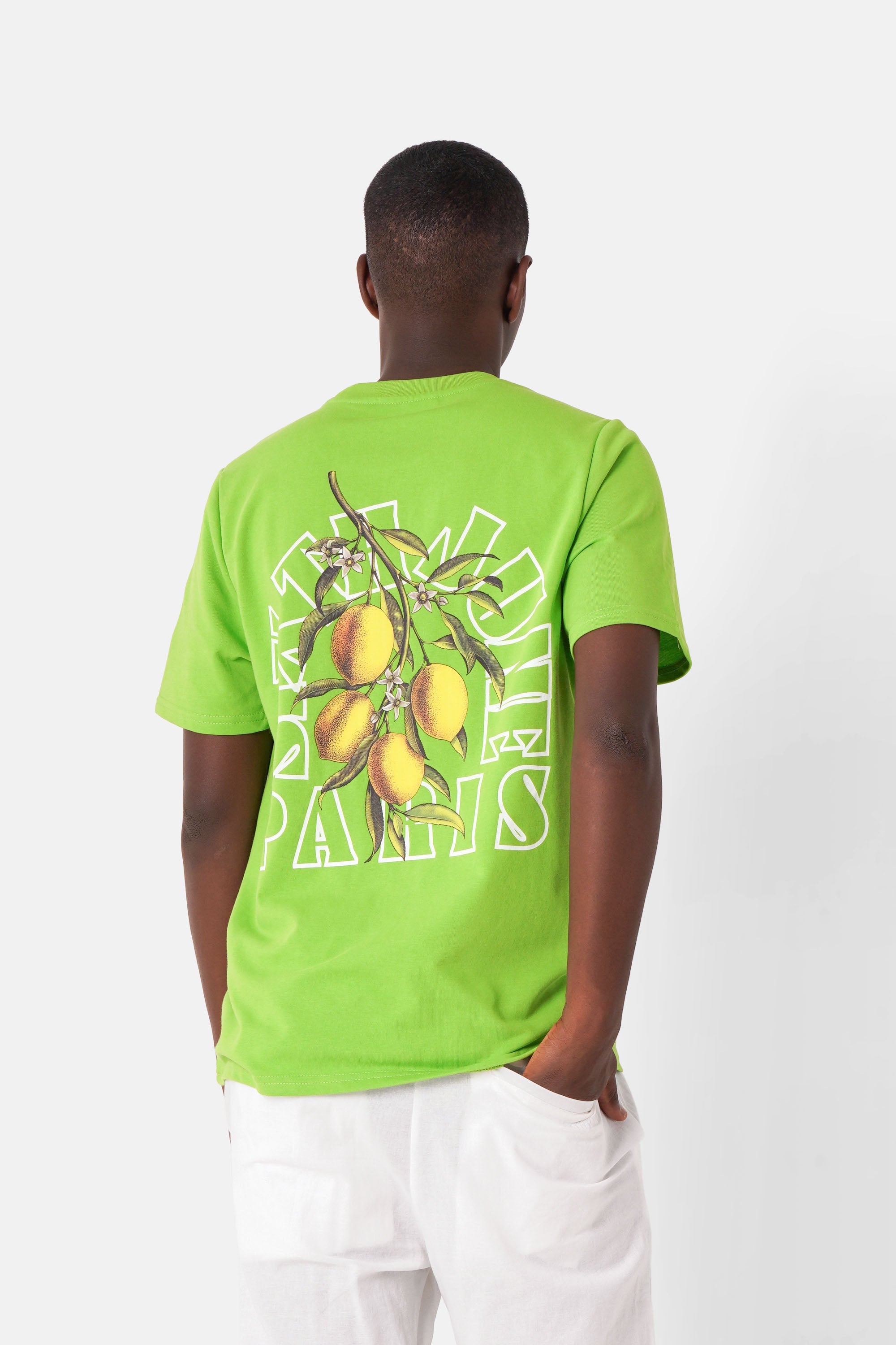 Fruit logo printed t-shirt Green