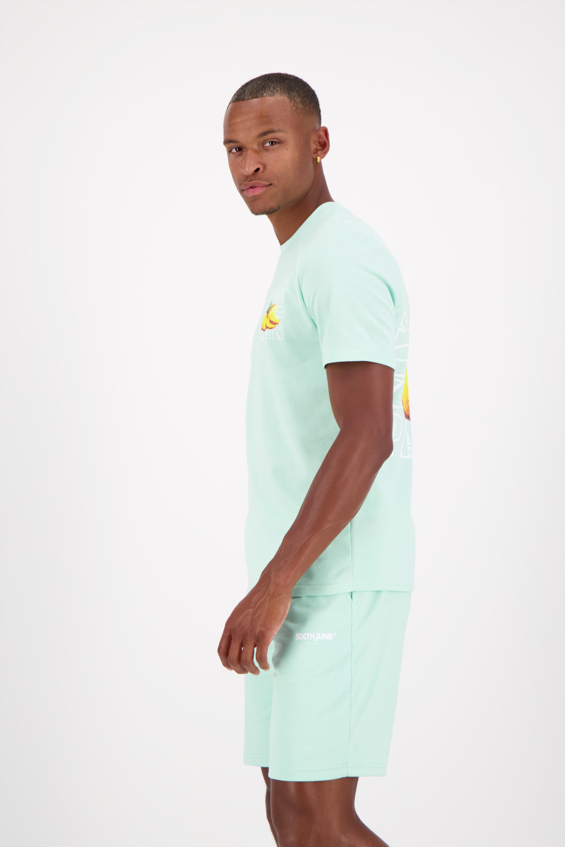 T-shirt imprimé logo fruit Vert clair