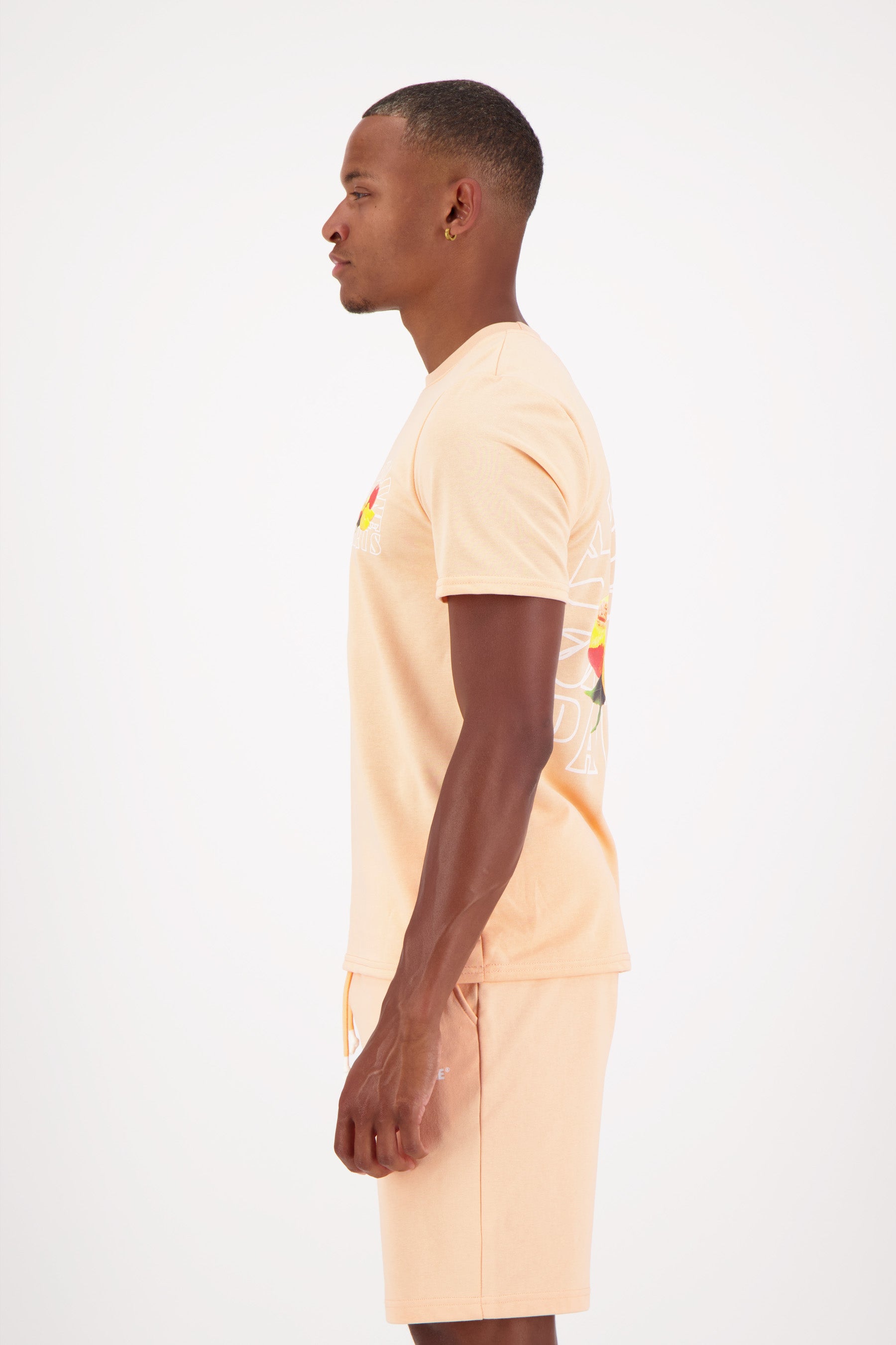 T-shirt imprimé logo fruit Orange