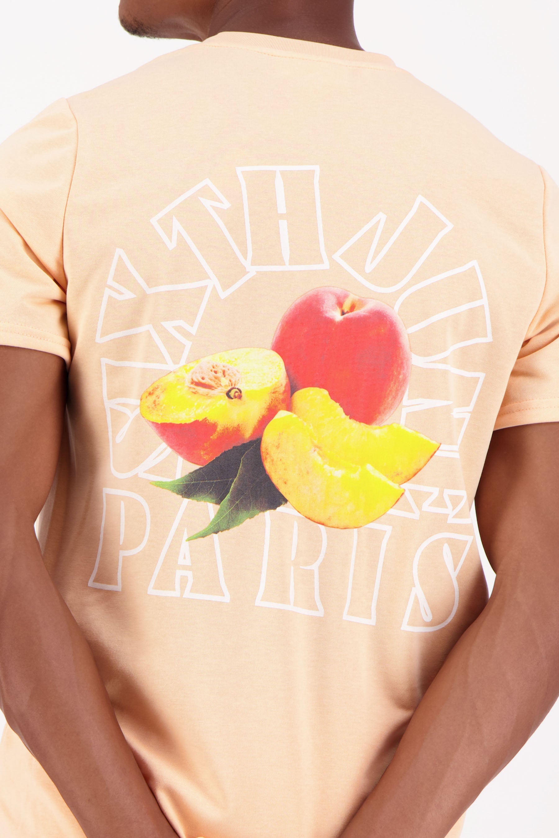 T-shirt imprimé logo fruit Orange