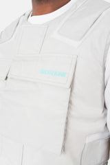 Utility nylon workshop jacket Gray