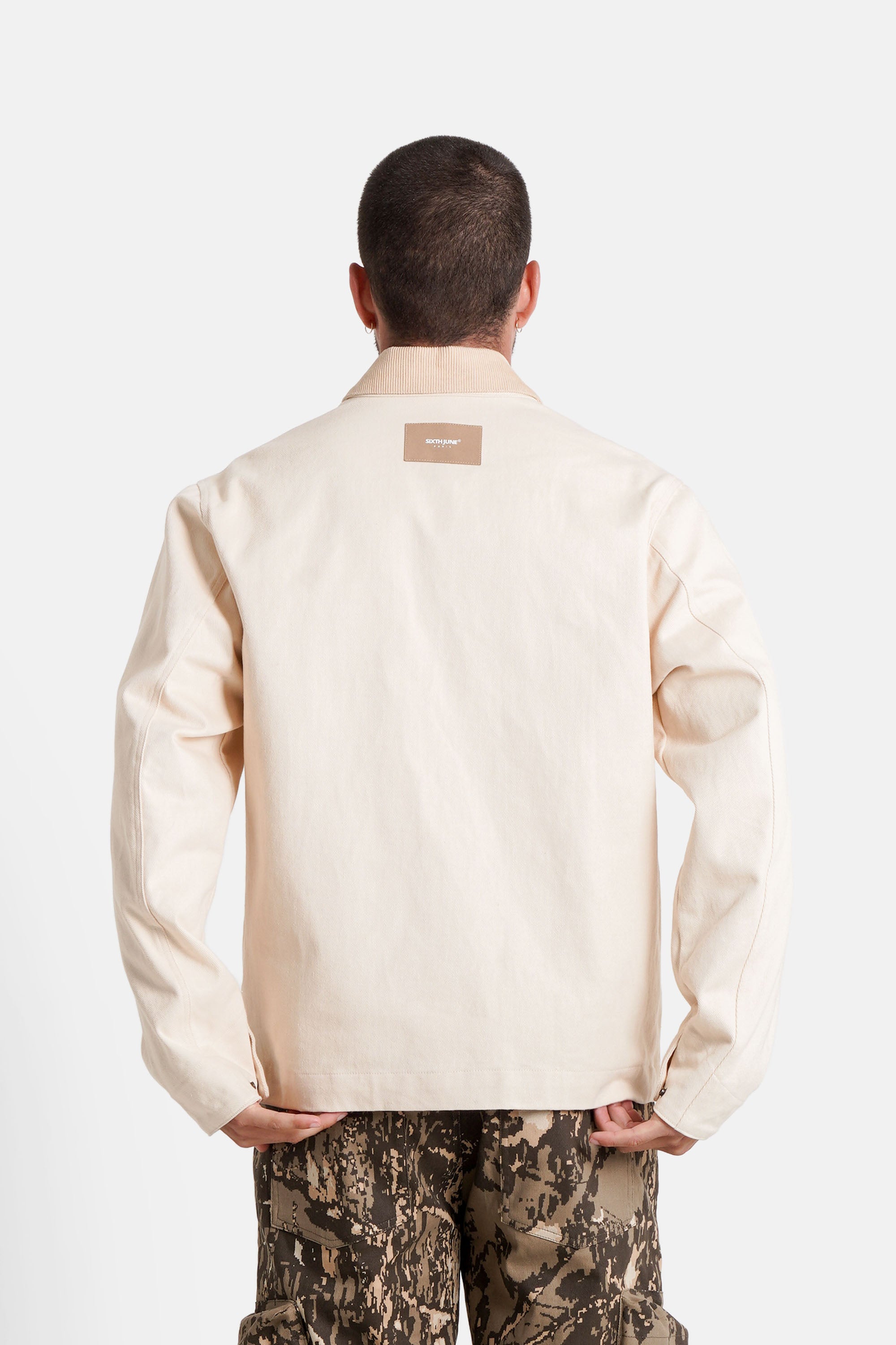 WORKWEAR velvet collar jacket