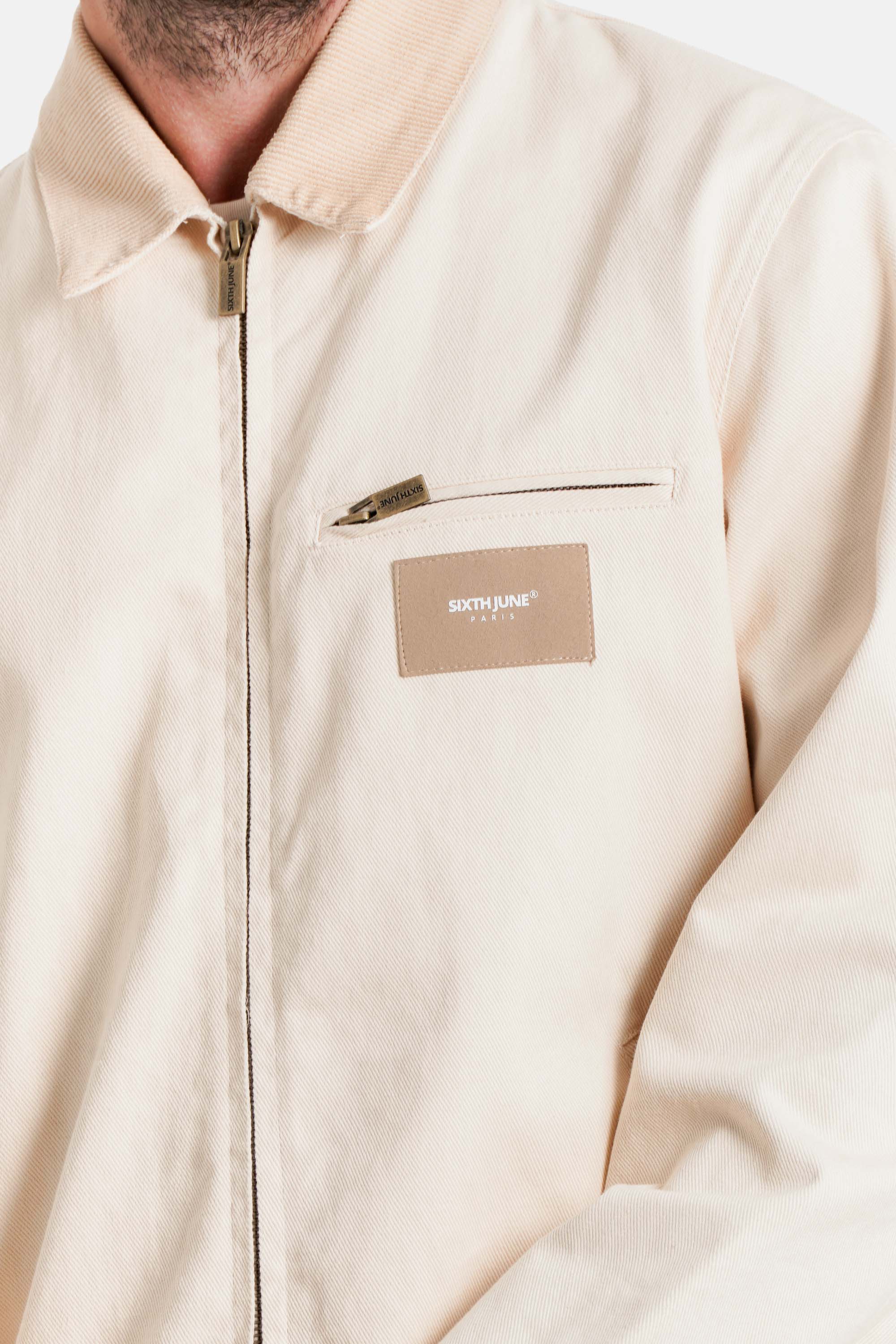 WORKWEAR velvet collar jacket