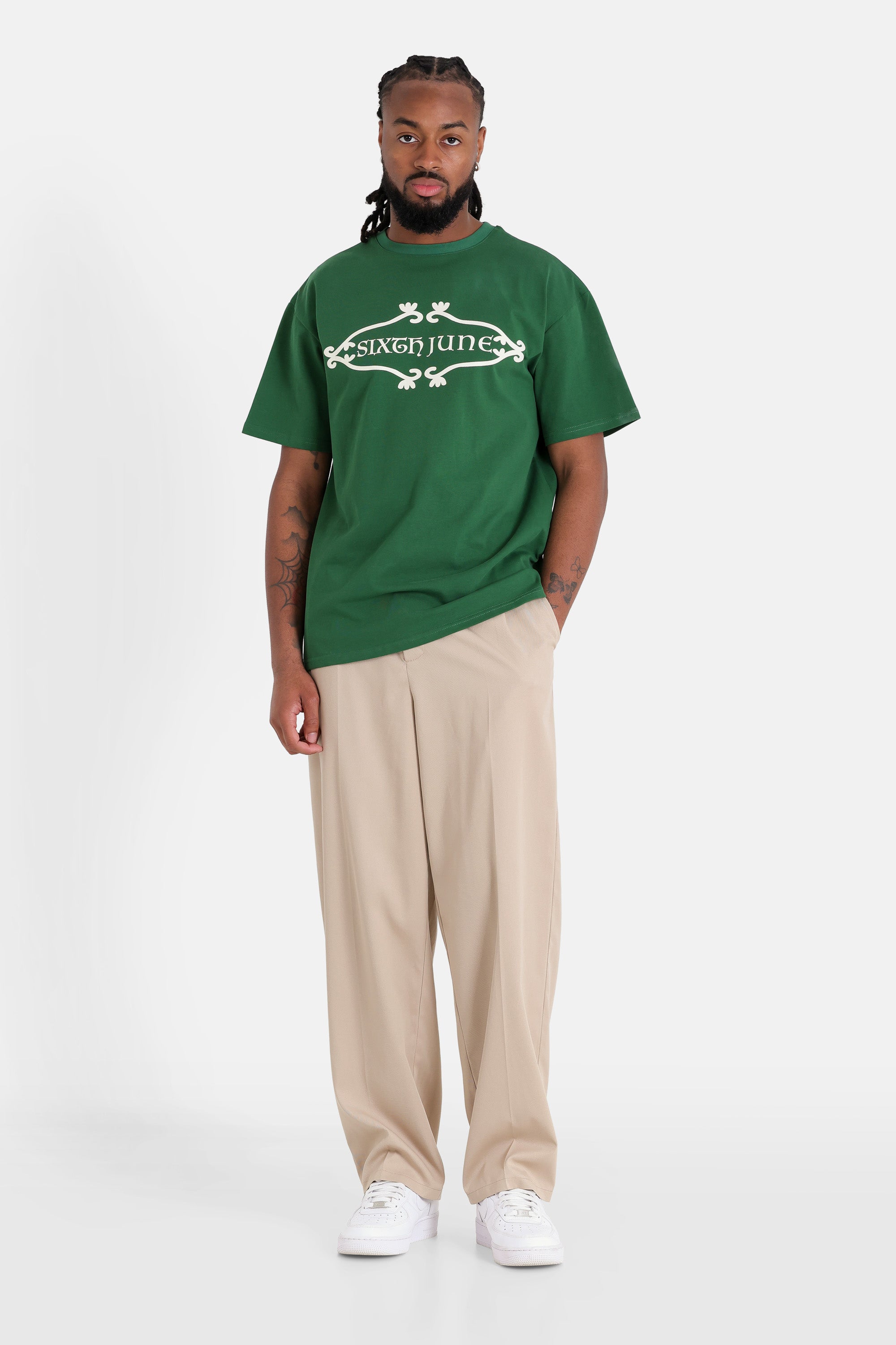 T-shirt imprimé celtique Vert foncé