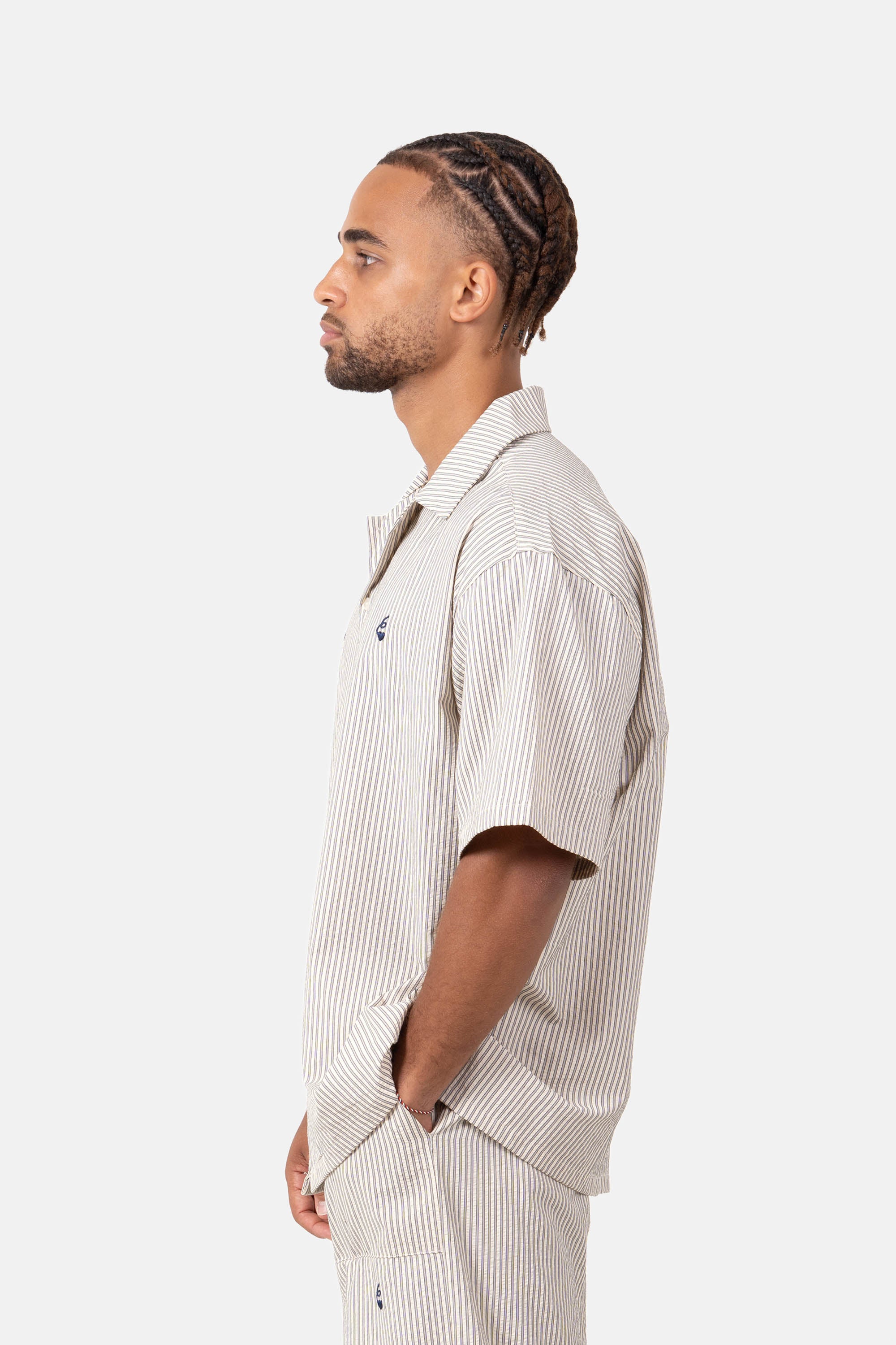 STRIPES textured shirt