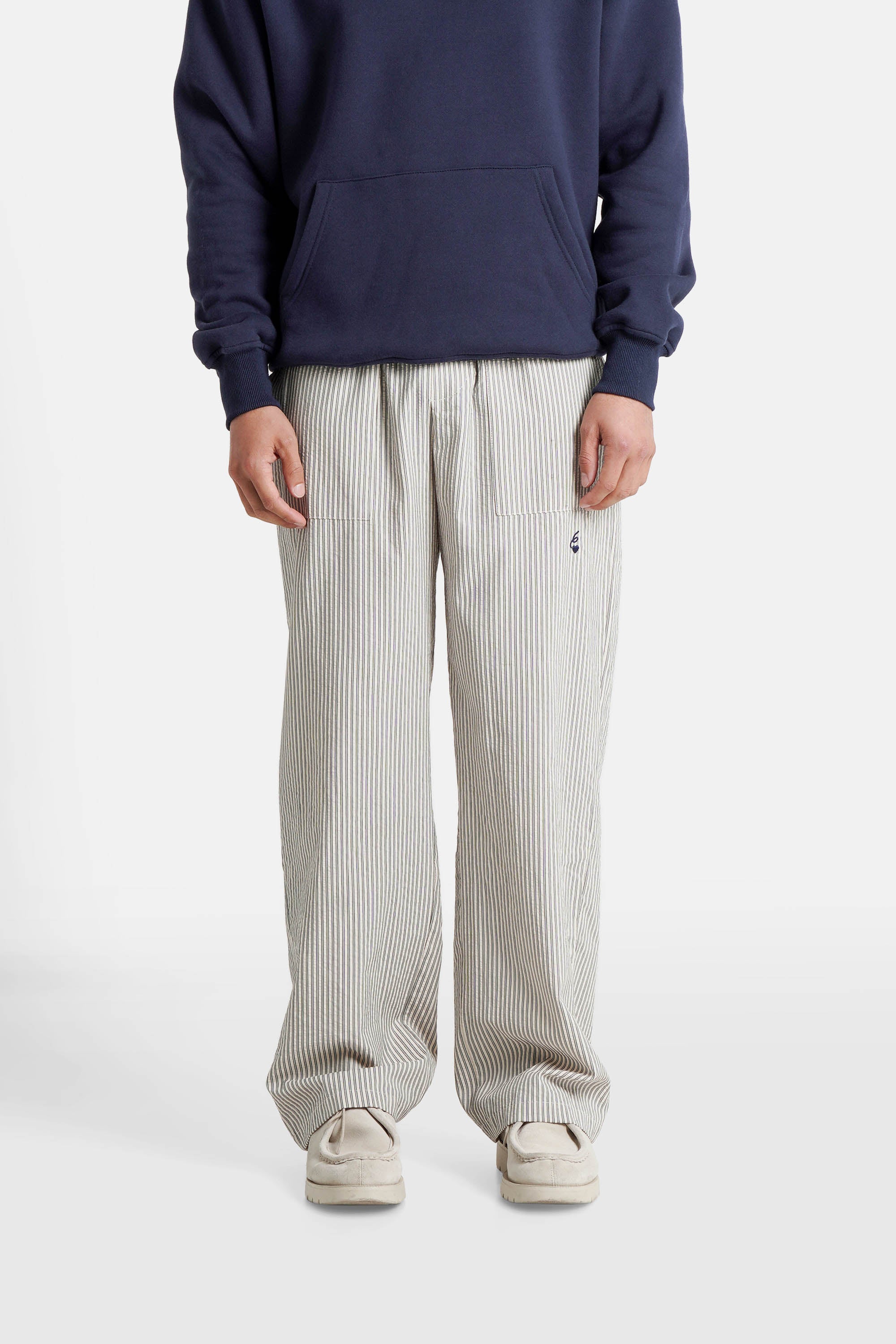 STRIPES textured pant