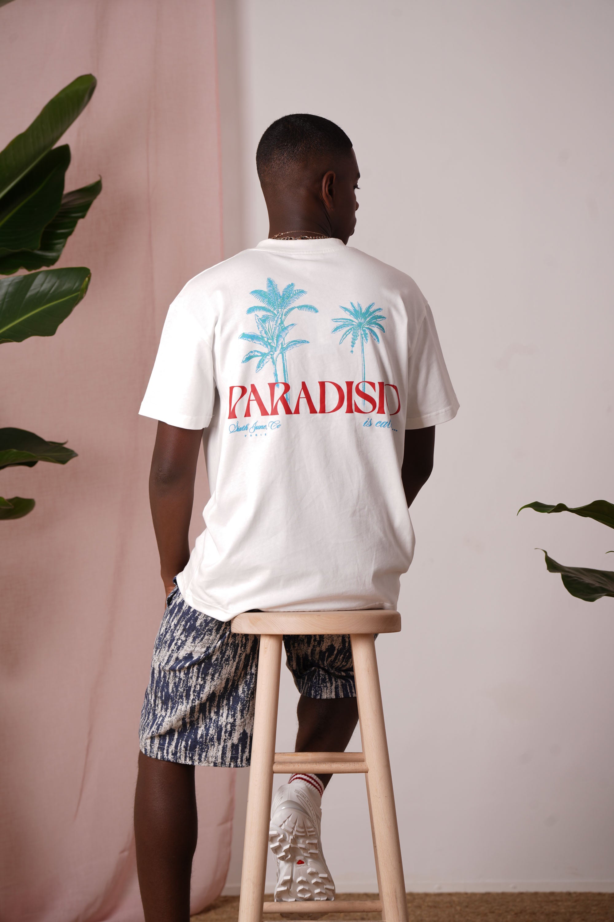 PARADISIO printed s/s t-shirt
