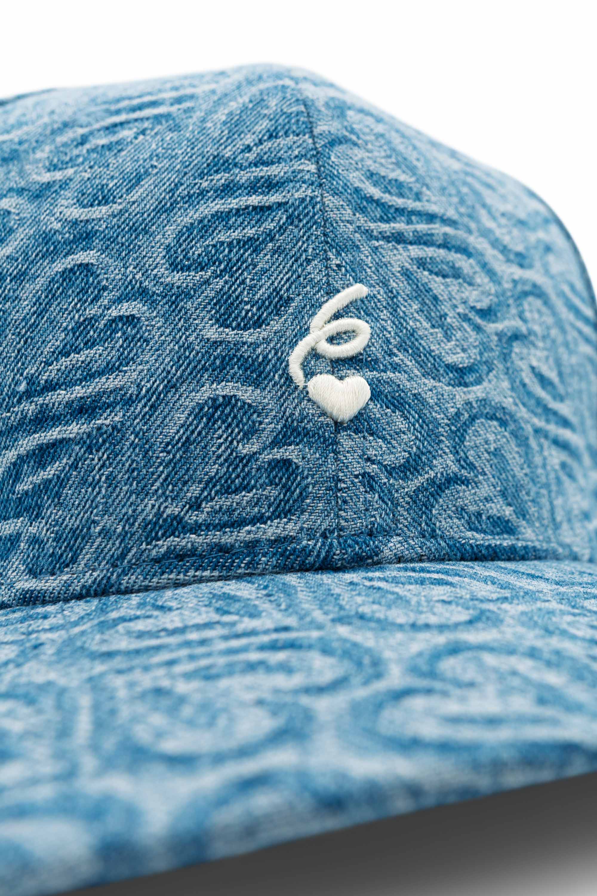 HEART denim cap