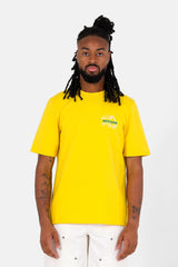 T-shirt Rio print Jaune