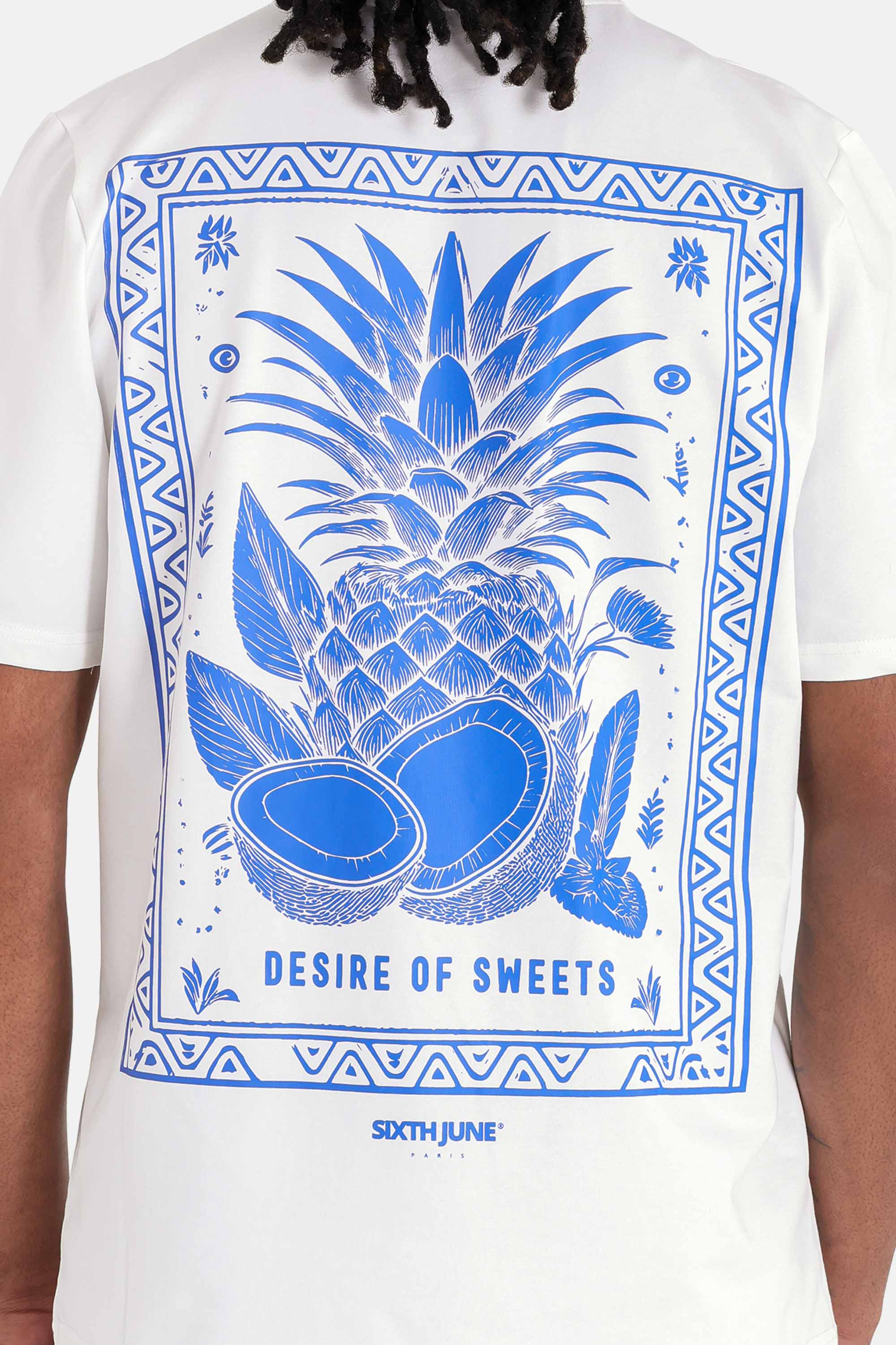 T-shirt imprimé sweets Blanc