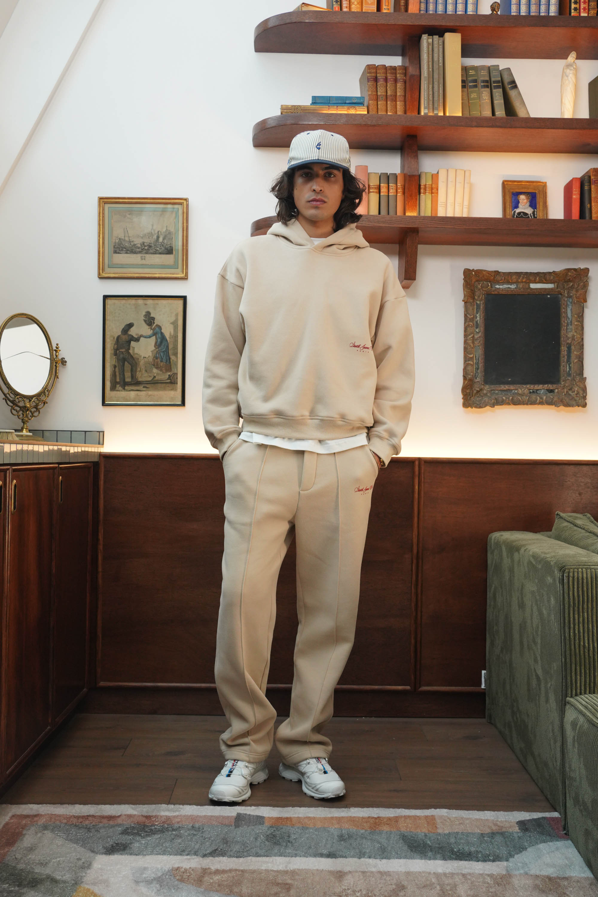 KEY printed Hoodie