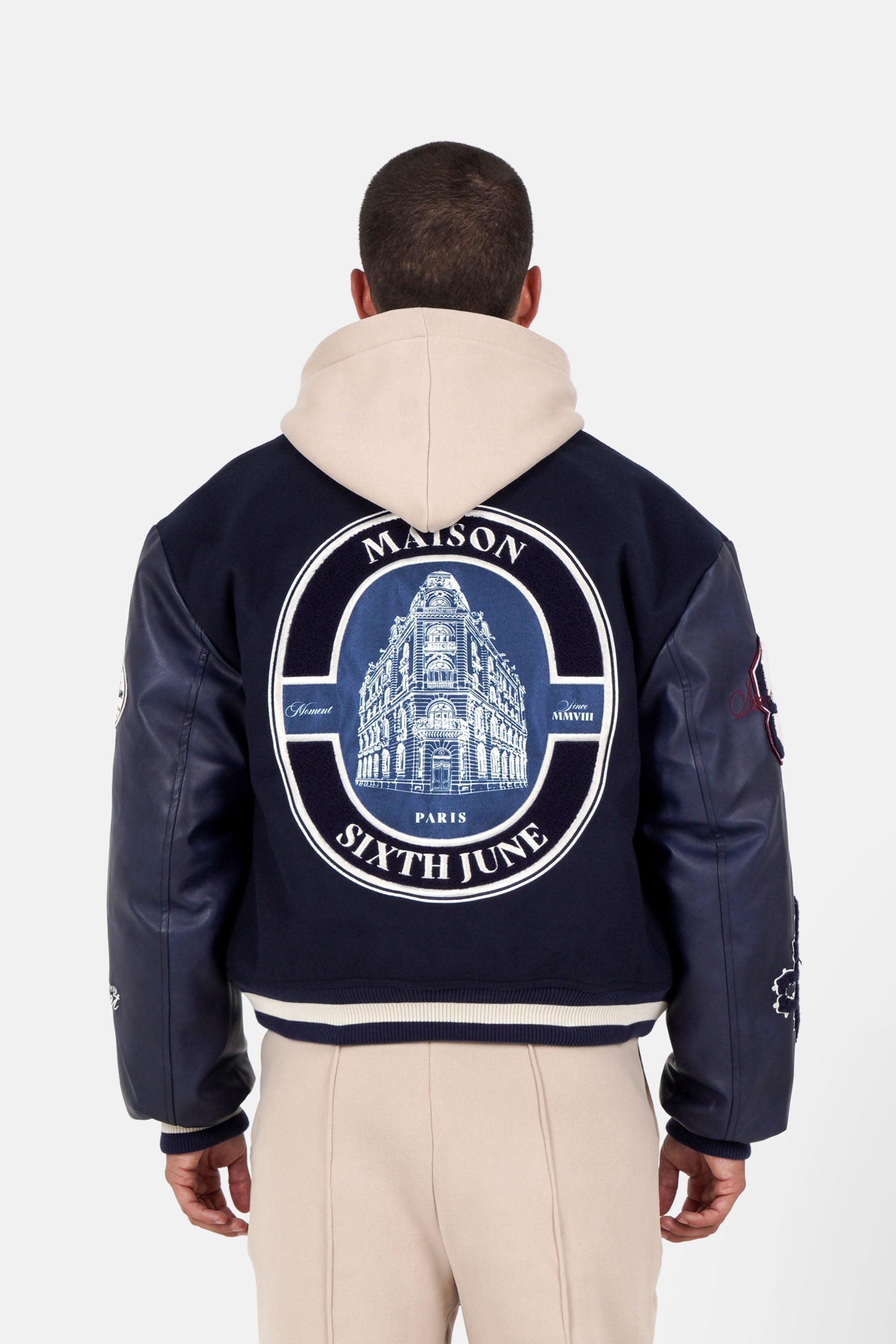 MAISON SJ varsity jacket